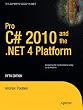 Pro C# 2010 and the .NET 4 Platform, Fifth Edition