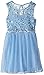 My Michelle Big Girls' Pleated Glitter Mesh Dress