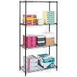 Industrial Wire Shelf Starter Kit - Black (18x36x72")