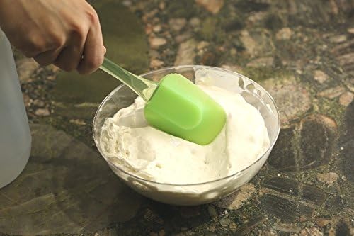 Kitchtensils New Silicone Spatula Set Easy Flex 3-piece (Green)