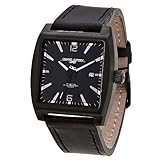 Jorg Gray JG5200-17 - Unisex Watch, Japan 3 Hands Mvt, Date Display, Leather Straps