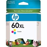 HP 60XL Tri-color Ink Cartridge in Retail Packaging (CC644WN)