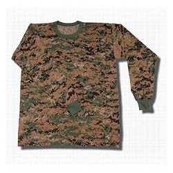 Tru-Spec 50/50 Polyester Cotton Camo Long Sleeve T-Shirt