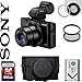 Sony Cyber-Shot DSC-RX100M II 20.2MP Exmor R BSI CMOS Sensor Digital Camera with Carl Zeiss Vario-Sonnar T* f/1.8 Lens + Viewfinder + 64GB + BT + Jacket + Filter 2PK