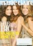 Marie Claire March 2009 Jennifer Aniston, Drew Barrymore, Ginnifer Goodwin (The Big Fashion Issue, V.16 Issue 3)