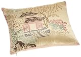 Natori Chinoiserie 12-By-16-Inch Embroidered Decorative Pillow