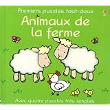 Premiers puzzles tout-doux : Animaux de la fermepar Fiona Watt
