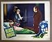 DU05 BLACK MAGIC Orson Welles Original 1949 Lobby Card.  Here's a terrific lobby card from the original release of BLACK MAGIC featuring a great image of ORSON WELLS and NANCY GUILD .    Lobby card is in EXCELLENT+  condition. A few pinholes, no stains, no tears.