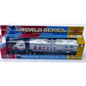 Los Angeles Angels of Anaheim 2002 World Series Peterbilt Die Cast Tractor Trailer Truck