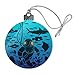 Diver Retro Ocean Sea Diving Acrylic Christmas Tree Holiday Ornament