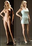 Mannequin: New Full Body/Full Size Female Fiberglass Mannequin LM6D