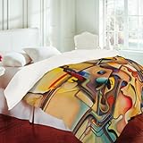 Duvet Cover Yellow 5 (by DENY Designs)