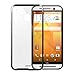 HTC One M9 Case, [Clear Back View] JOTO HTC M9 Case Slim, Slim Fit / Crystal Clear / Hybrid Case [Bumper Case with Clear Back Panel], Protective Case for HTC One M9 (2015) (Black)