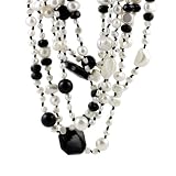 Black Onyx and Freshwater Pearl Necklace