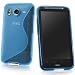 BoxWave HTC Desire HD DuoSuit - Slim-Fit Ultra Durable TPU Case with Stylish "S" Design on Back - HTC Desire HD Cases and Covers (Azure Blue)