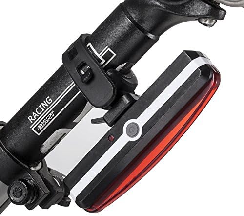 Abyln Bike Tail Light USB Rechargeable Taillight, Extremely Bright Red LED Bicycle Rear Light, 6 Light Modes Rear Bike Lighting