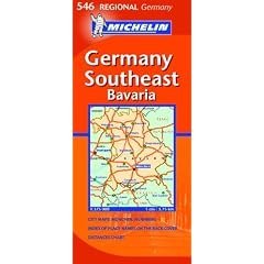 Germany: Southeast 546 (Michelin Regional Maps)