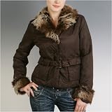 Women's Metallic Crinkle Cropped Jacket