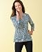 Charter Club Split-Neck Paisley Top