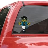 Jacksonville Jaguars Team Mascot 12'' Window Cling