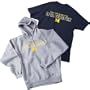 Michigan Wolverines Sweatshirt and T-Shirt Combo - XXLarge