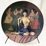 Ceramic Femme Art Plate