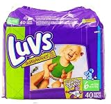 Luv's Mega Pack 40 Diapers - Size 6 (Pack of 2)