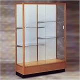 Heritage 891 Series Floor Case (Hardwood Finish) Case Back: Plaque Fabric, Wood Color: Cordovan