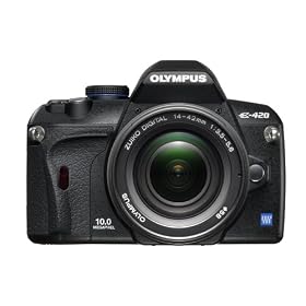 Olympus Evolt E420 10MP Digital SLR Camera with 14-42mm f 3.5-5.6 Zuiko Lens by Olympus
