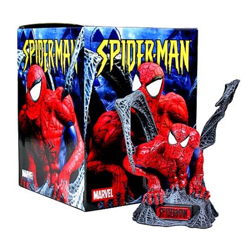 Childrens Toyshop  Toys : Marvel Universe Spider-Man Bust