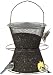 No No BZHG00325 Bronze Hourglass Bird Feeder