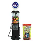 Boise State Broncos Black Retro Gas Pump Gumball Machine - NCAA College Athletics