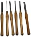 Delta 46-625 Lathe Spindle Turning Tools, Set of 6