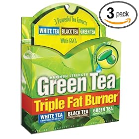 Applied Nutrition Green Tea Triple Fat Burner, 30 Liquid Soft-Gels (Pack of 3)