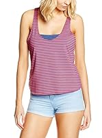 Splendid Tankini MALIBU STRIPE DOUBLE DIP (Rosa)