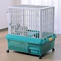 IRIS Plastic Rabbit Cage Bunny House/Rabbit Cage RP-750 Green