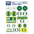 Oregon Ducks 5"x7" Logo Sticker Sheet