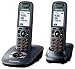 Panasonic KX-TG7522EM DECT Twin Digital Cordless Phone Set with Answer Machine - Silver  from Panasonic