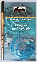 Quality Feadog Triple Pack, Brass D whistle, Tutor Book and Accompanying CD
