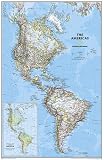 The Americas - North & South America Political Map