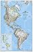 The Americas - North & South America Political Map