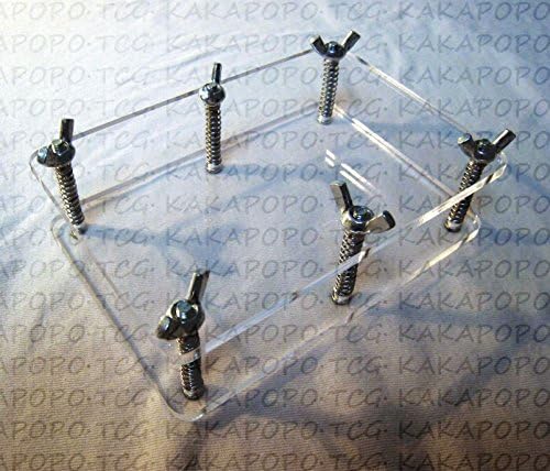 Card Flattener Press for TCG Trading Cards Magic Mtg Yugioh YGO Pokemon Wow Vanguard Match Attax Card Sports by TCG Accessory