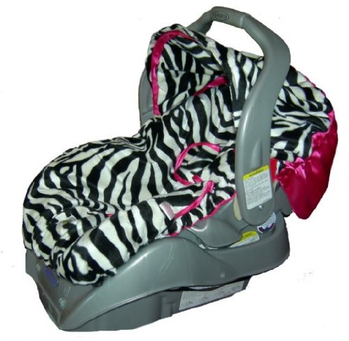 Patricia Ann Designs Zebra Carseat Cover