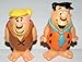 The Original Flintstones Cartoon Figure Set with Fred, Barney Wilma and Betty