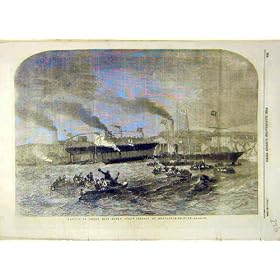 1856 Iron-Screw Steam-Vessels Newcastle-Upon-Tyne Ship