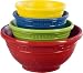 Le Creuset Silicone Prep Bowls, Multi-colored