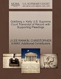Goldberg v. Kelly U.S. Supreme Court Transcript of Record with Supporting Pleadings
