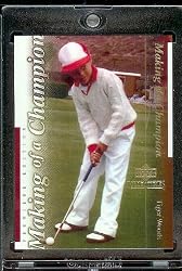 2001 Upper Deck #TWC3 Tiger Woods Golf Card- Mint Condition - Shipped In Protective ScrewDown Case!