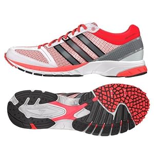 アディダス [adidas] メンズ ランニングシューズ adizero Mana 7 B34541 ランニングホワイト/アイロンメット/ソーラーレッド (24.5)