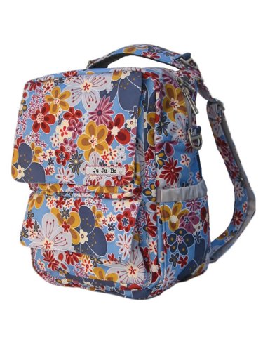 Ju Ju Be - PackaBe Diaper Bag in Blue Bouquet